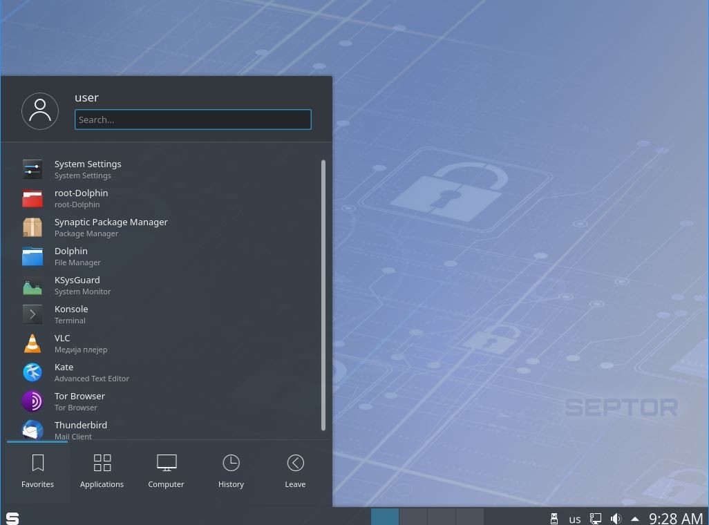 Septor Linux OS DVD | Live & Install | Anonymous Tor Surfing | Latest Version
