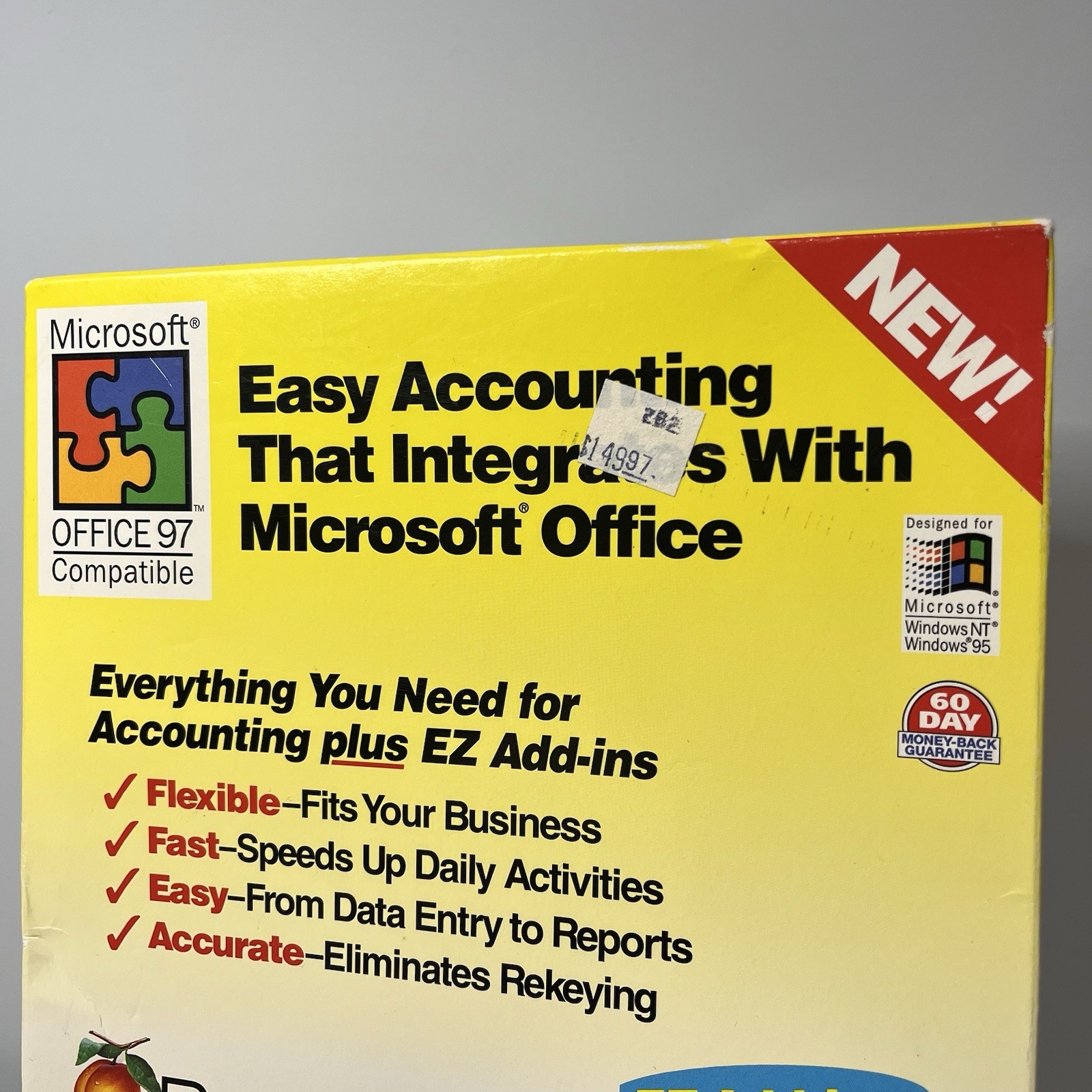 Peachtree Office Accounting Software For Microsoft Windows 95 97 NEW SEALED RARE