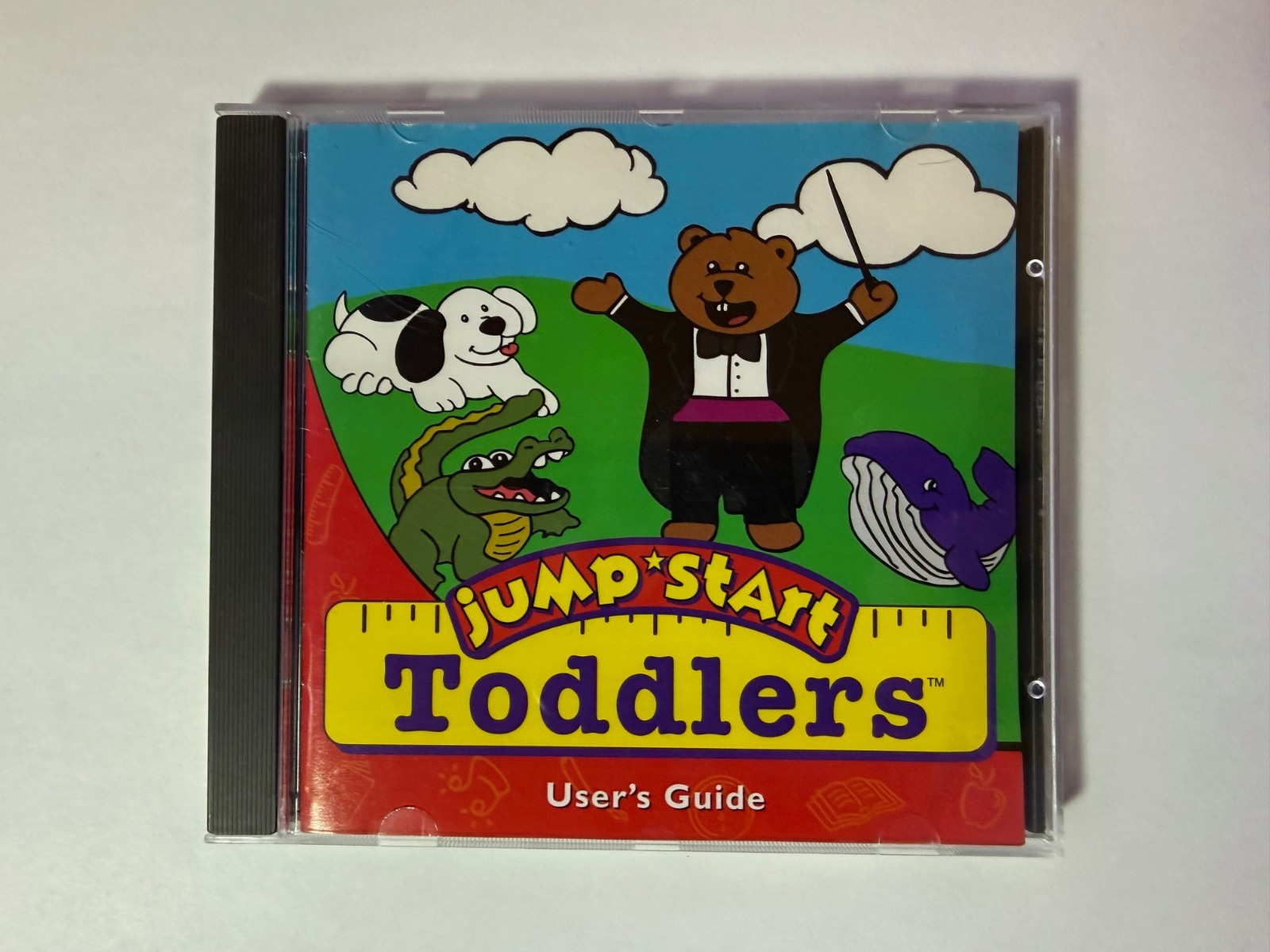 Jumpstart Toddlers CD ROM Vintage Windows 95 Knowledge Adventure VG WIN MAC