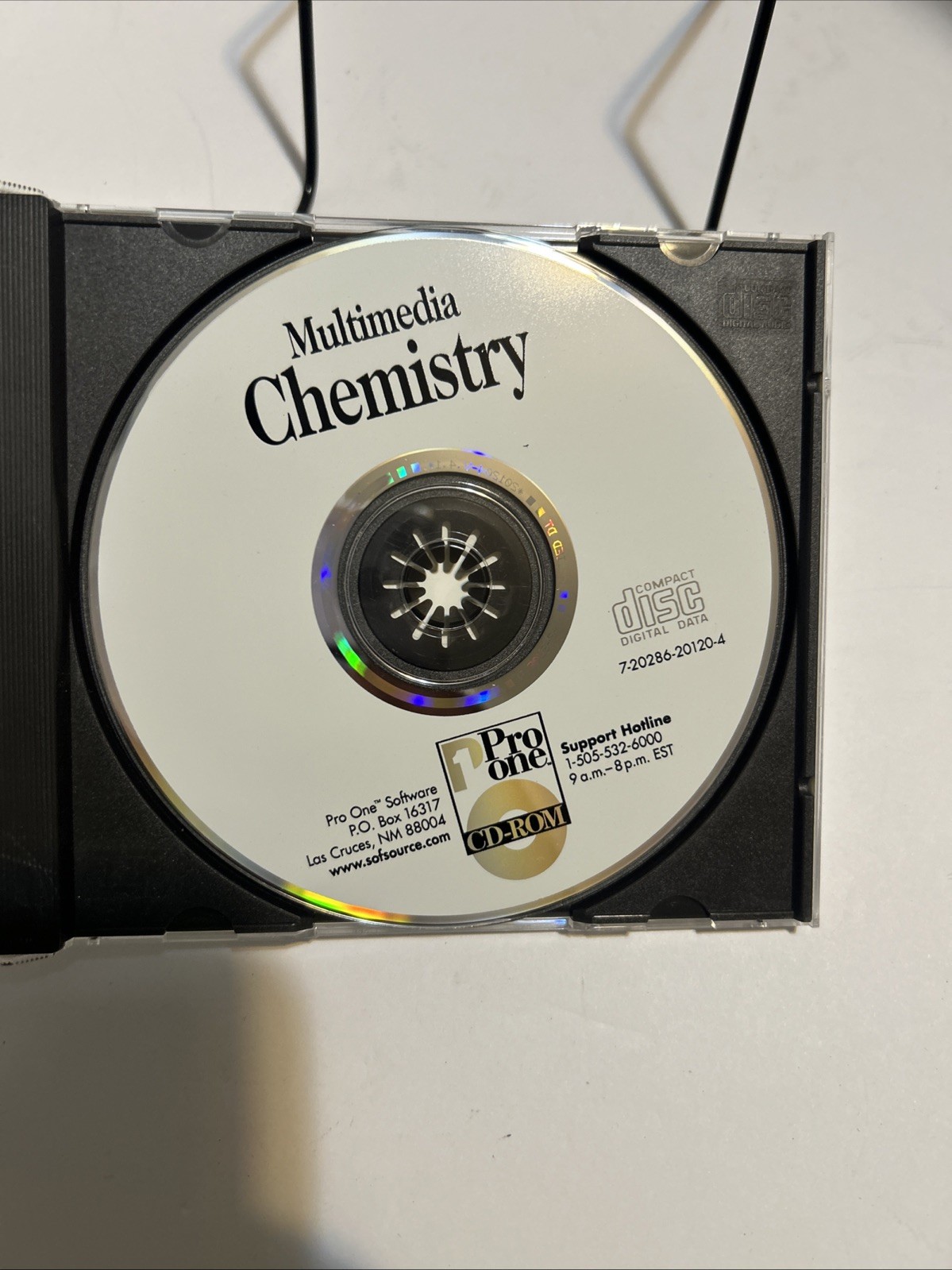 Multimedia Chemistry By Pro One Idea For High School Study Aid CD -ROM