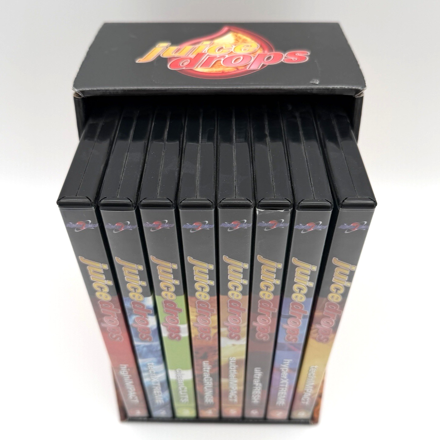 Digital Juice Drops Sets 1-8 Layered Photoshop Files & TIFFS ~ 3 Discs Per Set