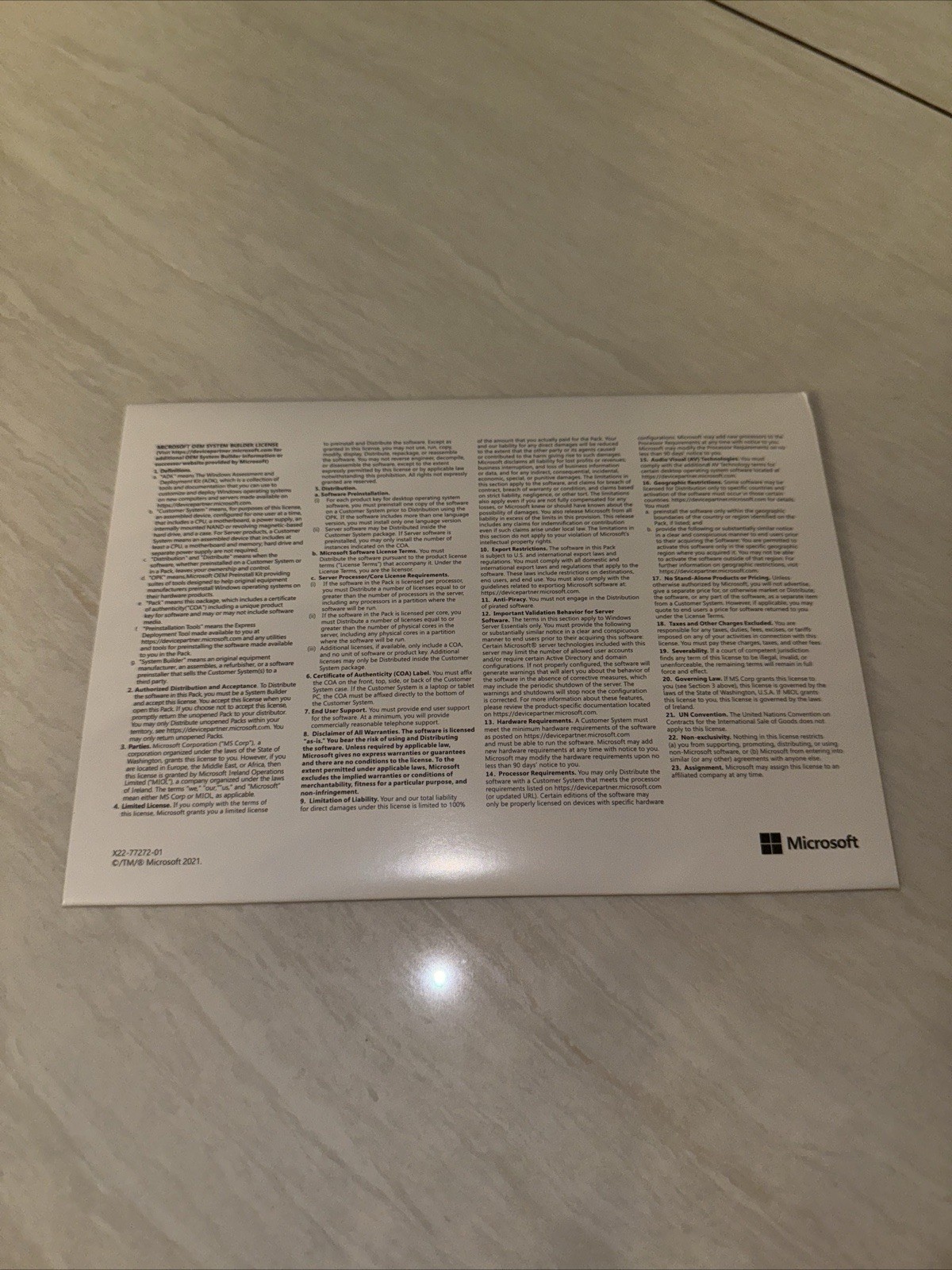 Windows 11 Pro 64-bit DVD Microsoft Authentic License Key New & Sealed