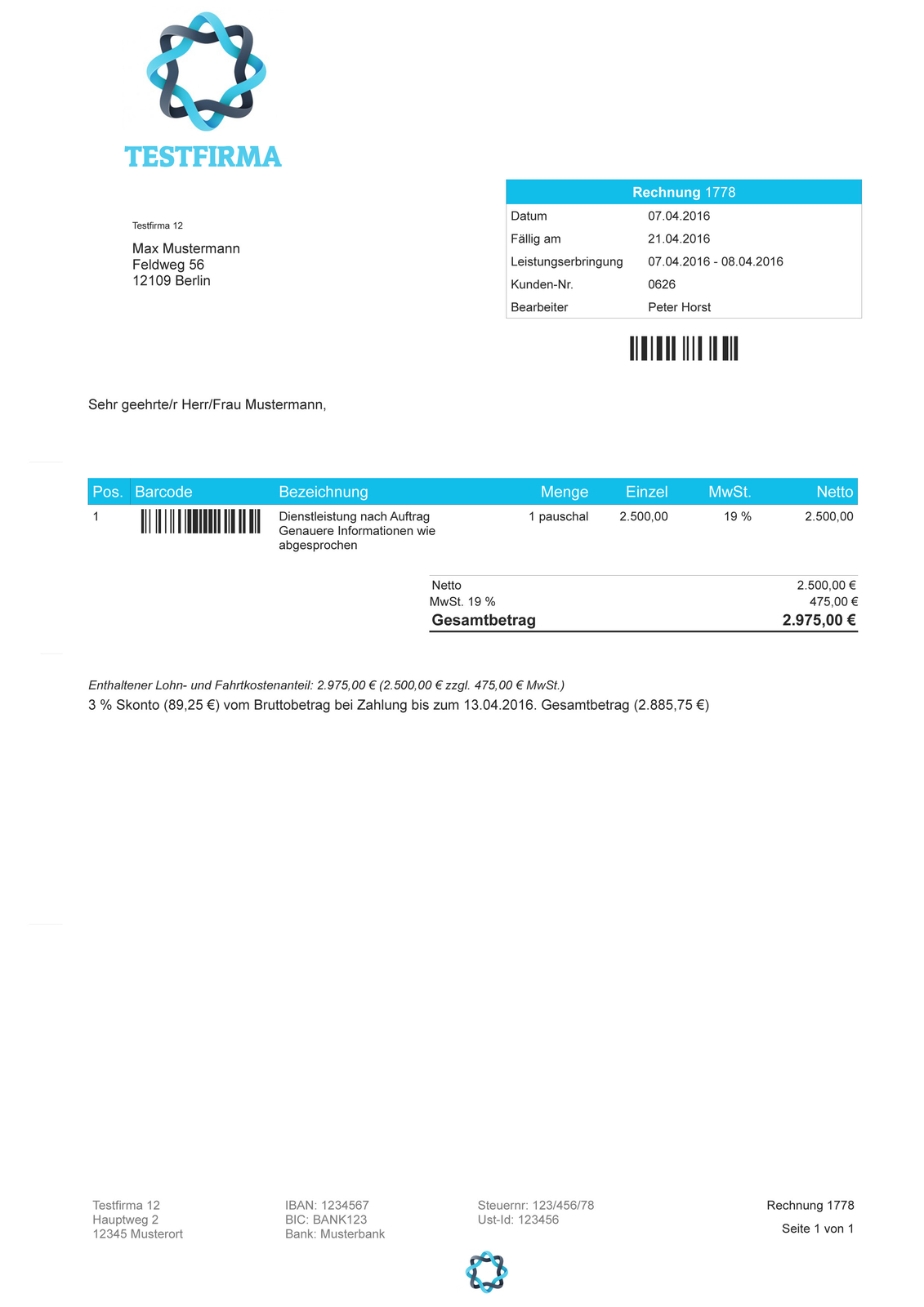 Invoice program invoice business software program network winner test, comparison