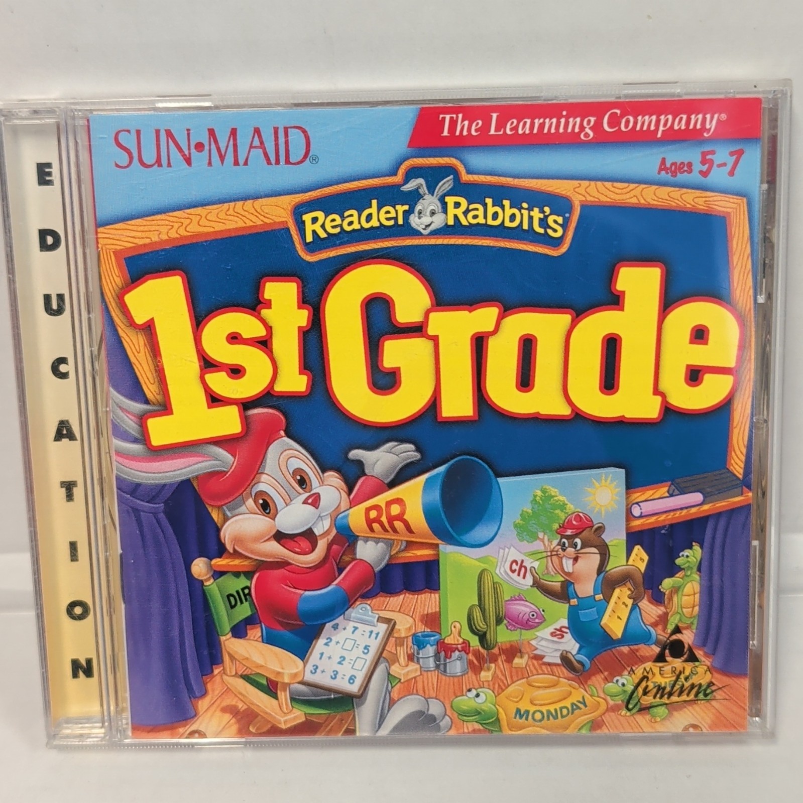 The Learning Company Reader Rabbit’s 1st Grade Sun-Maid Early Learning CD