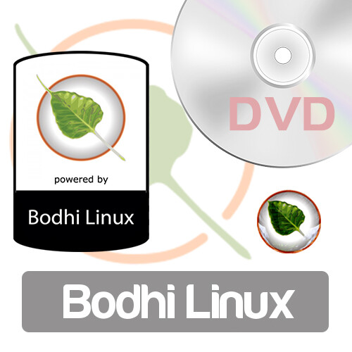 Bodhi LINUX INSTALL & LIVE DVD 32bit or 64bit DVD