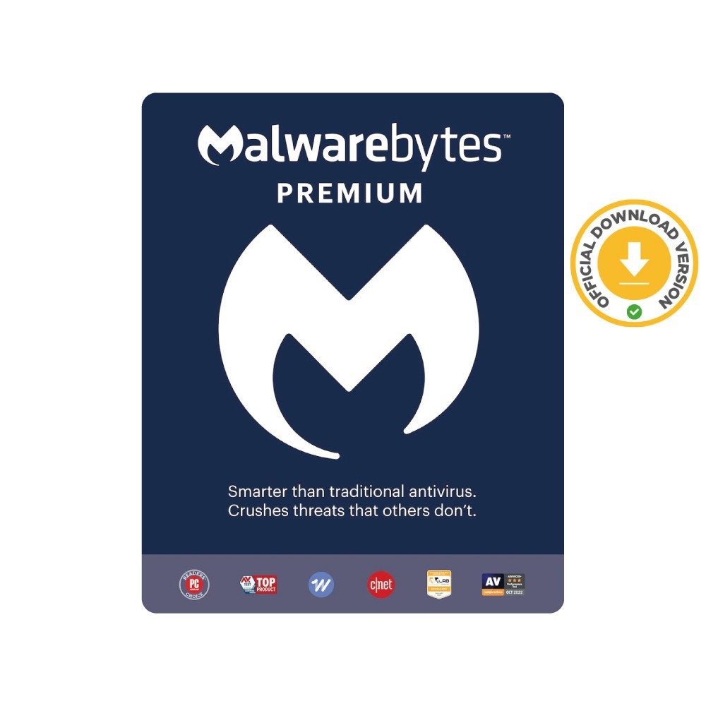Malwarebytes Premium 2026 | 1 Year 10 Devices | Antivirus | Download