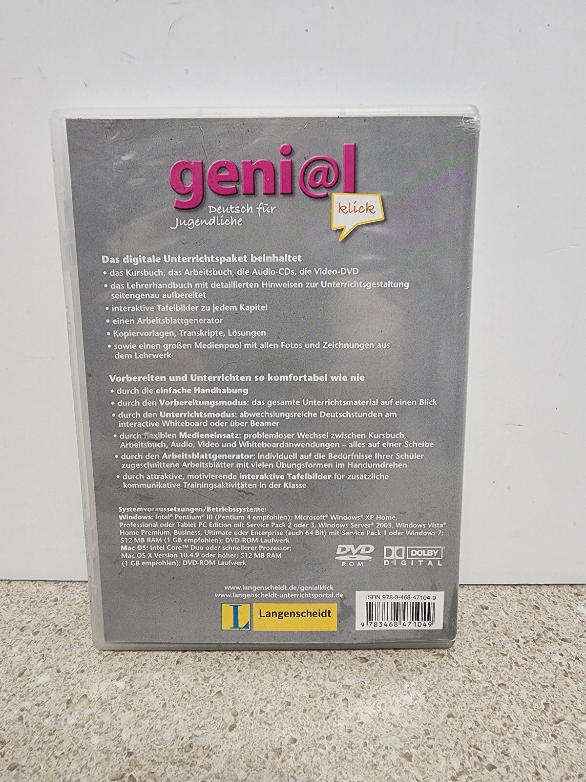 Geni@l Klick: Digitales Unterrichtspaket Auf DVD-Rom A1 (German Edition)