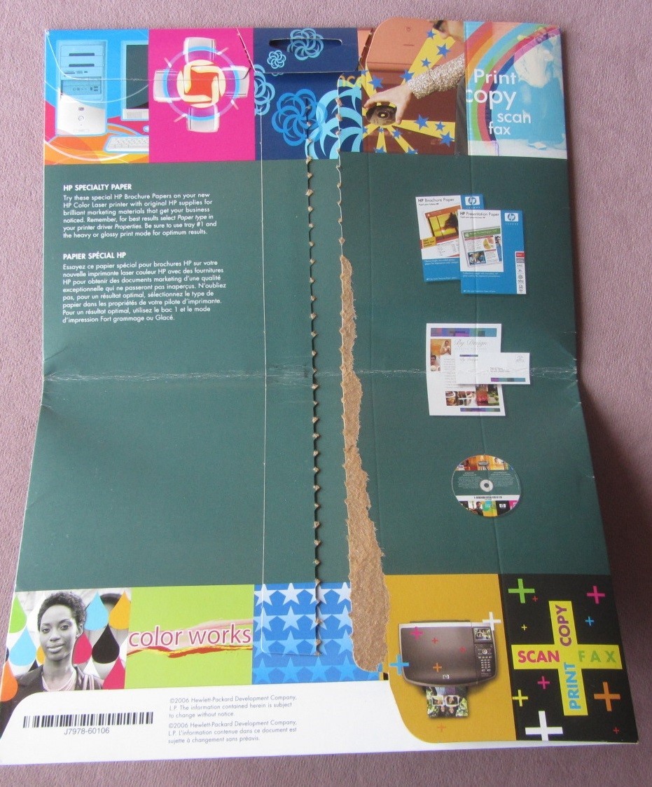 Original HP Marketing Toolkit Assistant Software New in Pkg w CD + Paper 2021