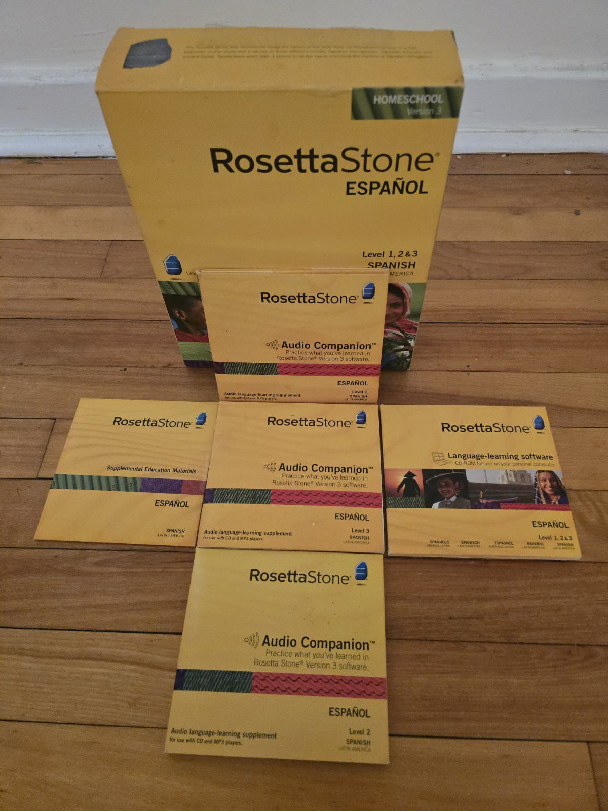 Rosetta Stone Español Spanish [Latin America] Level 1-2 &3