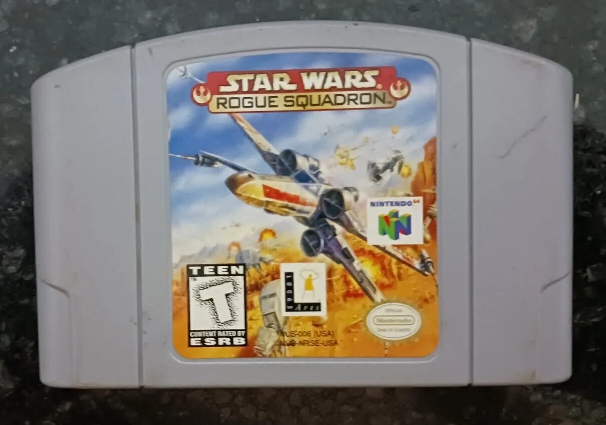 Star Wars Rogue Squadron NINTENDO 64 N64 Game Cartridge