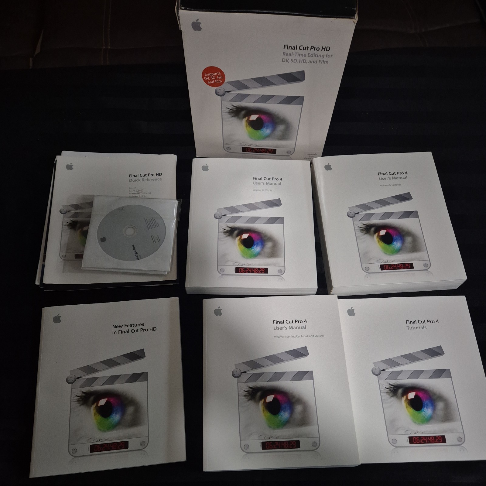 Final Cut Pro HD Version 4.5 – Upgrade Box Set (Mac, 2004) – RARE – Complete