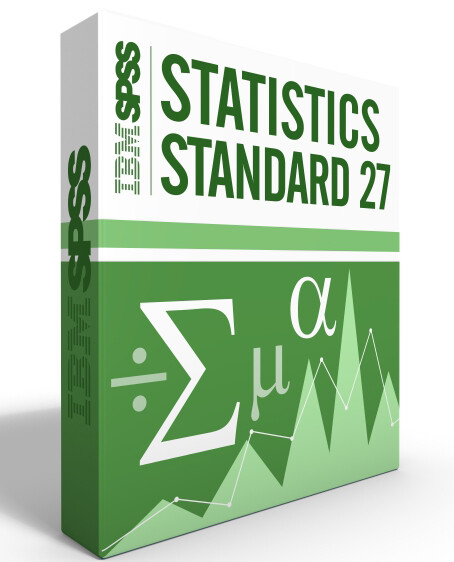 SPSS Statistics Grad Pack 27.0 Standard Windows or Mac 12 month License