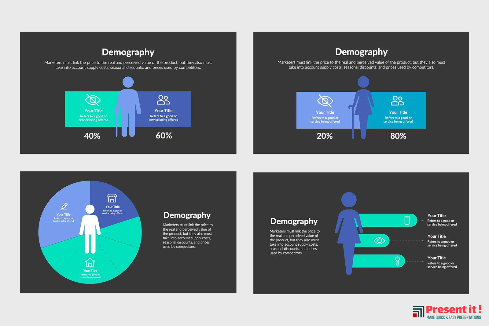 Demographic Infographic Templates