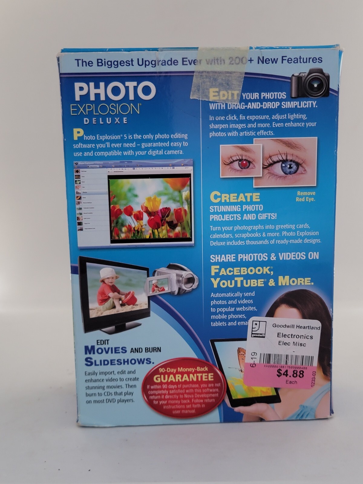 Nova Photo Explosion Deluxe Version 5 – Windows- Used Boxed!