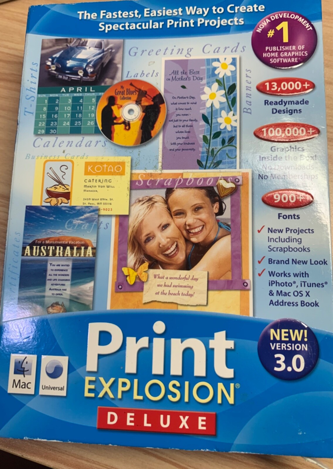 Snow Leopard DVD plus Leopard and other Software
