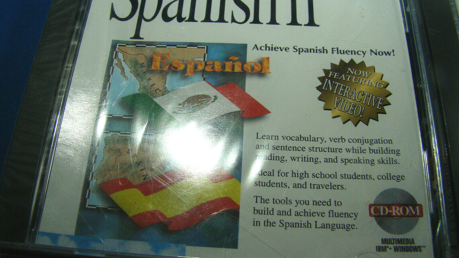 Pro One Spanish I, II, III, IV CD 1996 Multimedia Lot of 4 @G