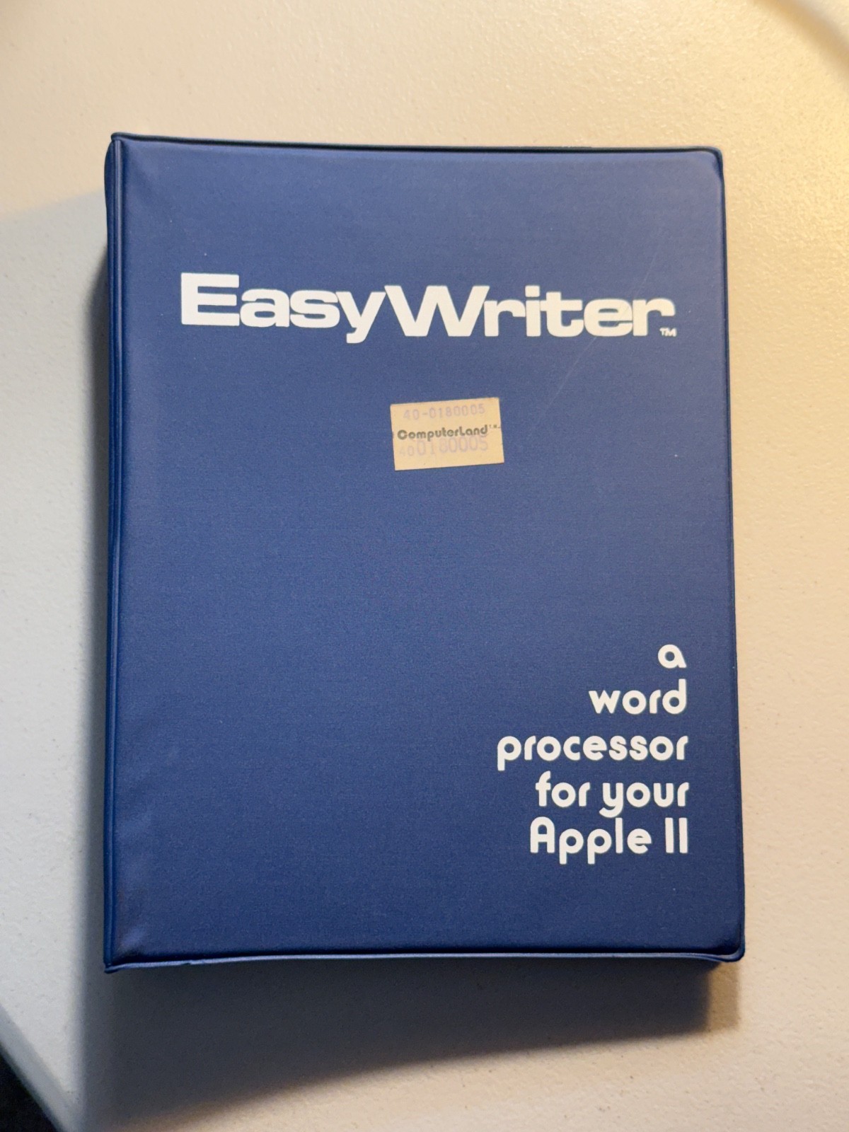 Vintage Apple II EasyWriter Word Processor by John Draper Cap’n Crunch History