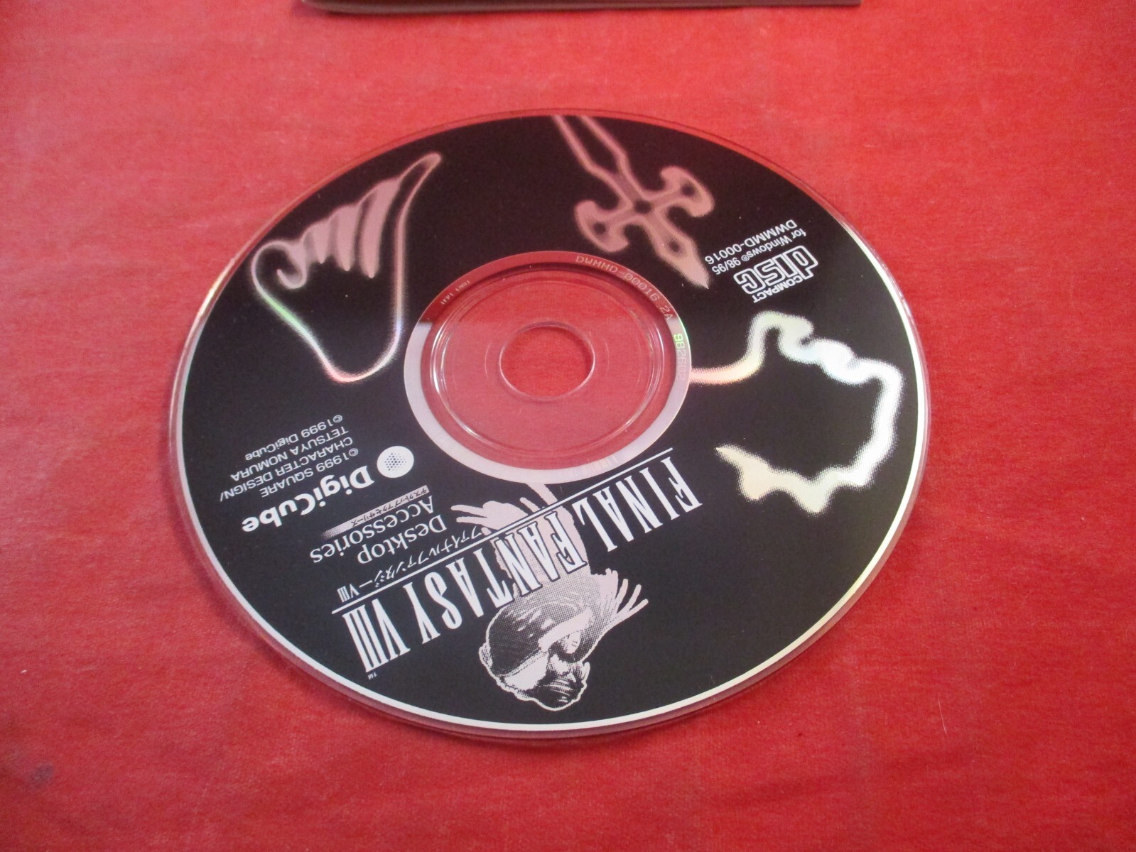 Final Fantasy VIII Windows 98/95 PC Computer Desktop Accessories CD *JAPAN*