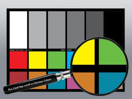 DGK Color Tools DKC-Pro 5″ x 7″ Set of 2 White Balance and Color Calibration …