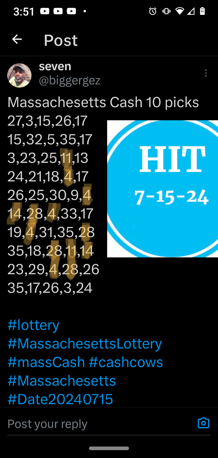 massachusetts Mass Cash Lottery Numbers software DVD for Windows 7 & 8 & 10
