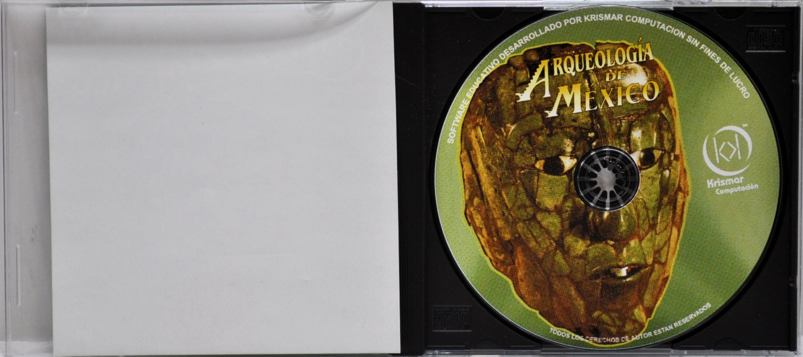 Arqueologia de Mexico – CD-ROM – Español + English – 1996