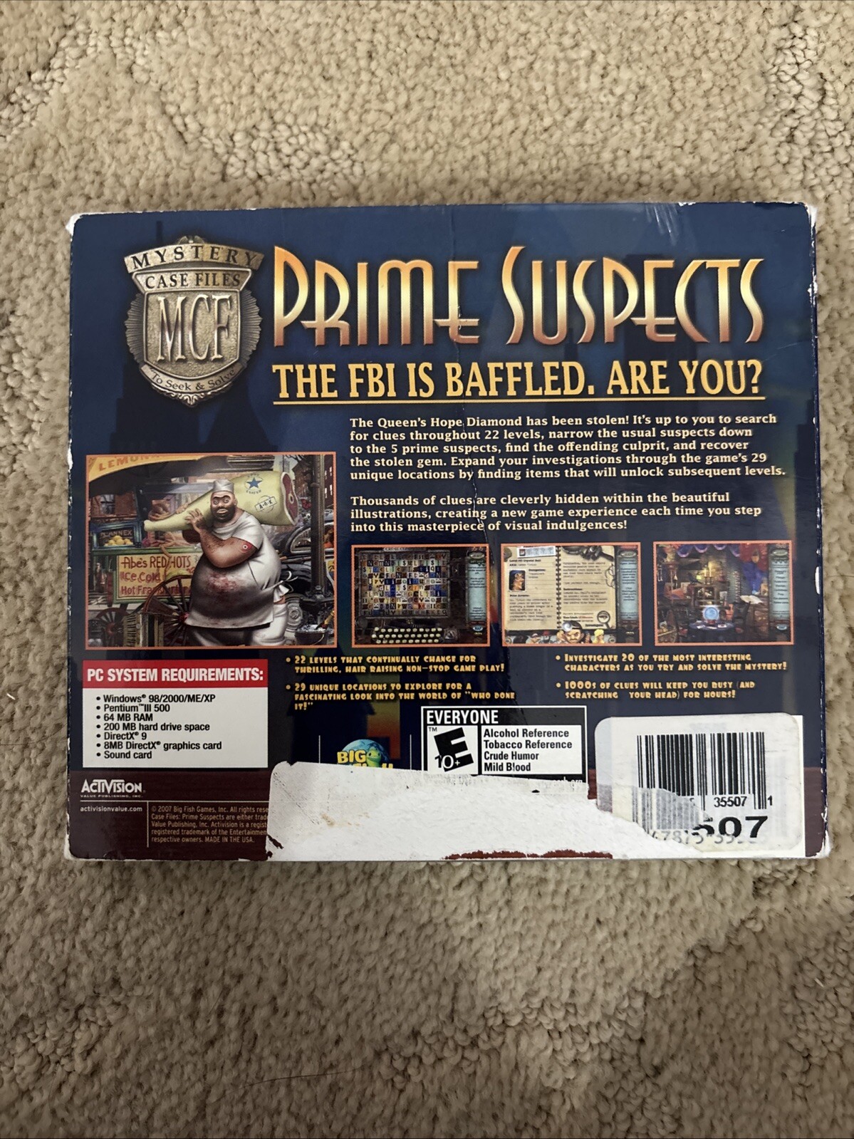 Activision Mystery Case Files Prime Suspects