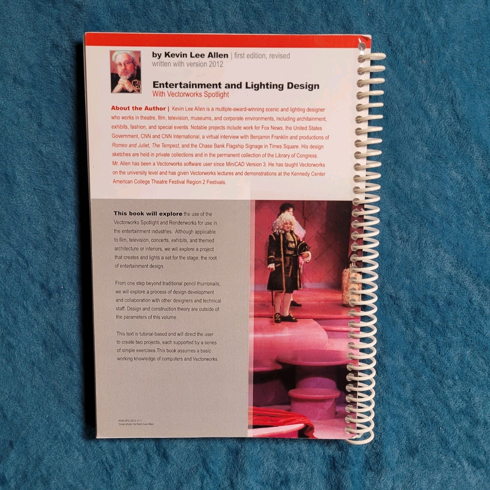ENTERTAINMENT AND LIGHTING DESIGN WITH VECTORWORKS SPOTLIGHT ; 2012 VERSION