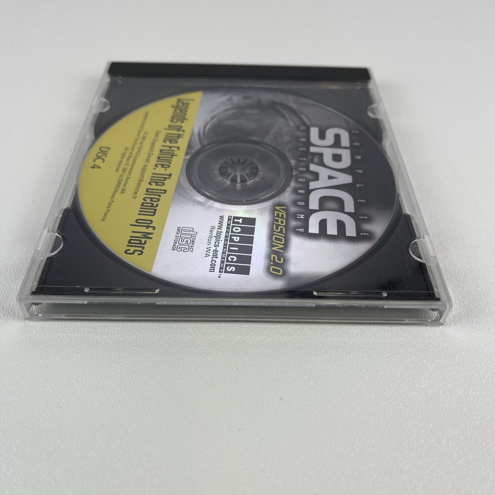 2001 Topics Complete Space & Astronomy Version 2.0 CD-ROMs Disc 4 Only