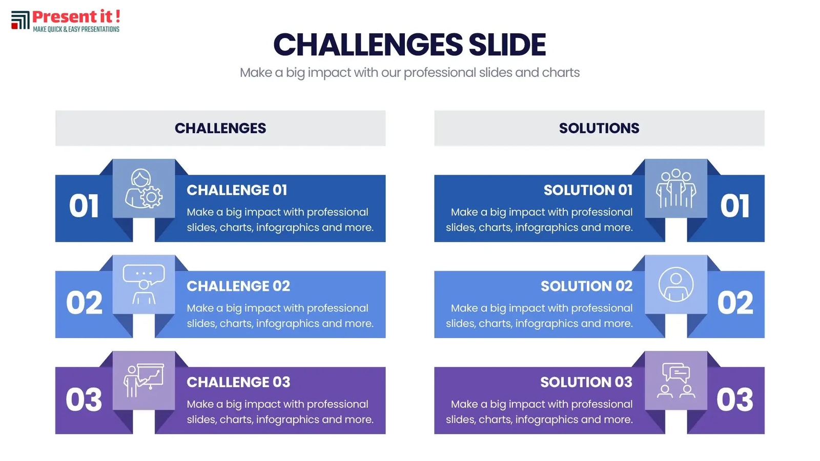 Challenges Infographic Slides & Template