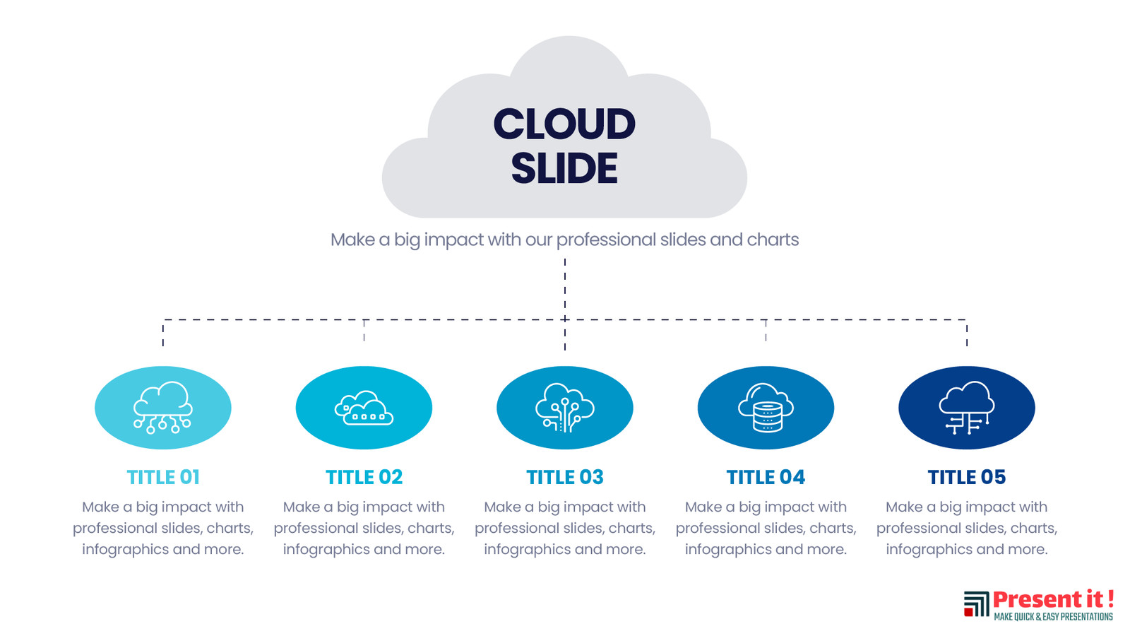 Cloud Infographic Slides Templates