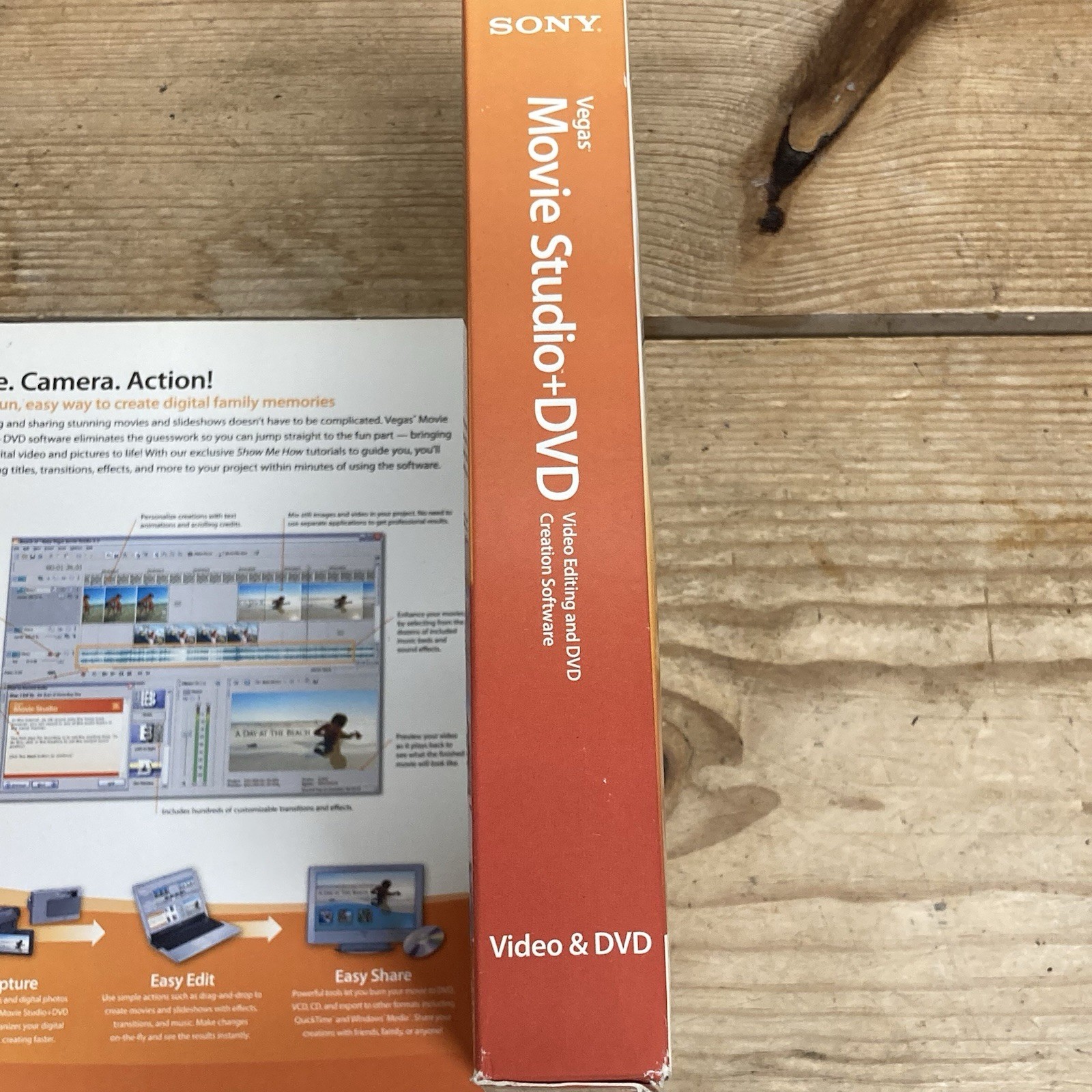 NEW SEALED Sony Vegas Movie Studio + DVD Edition Windows XP / 2000