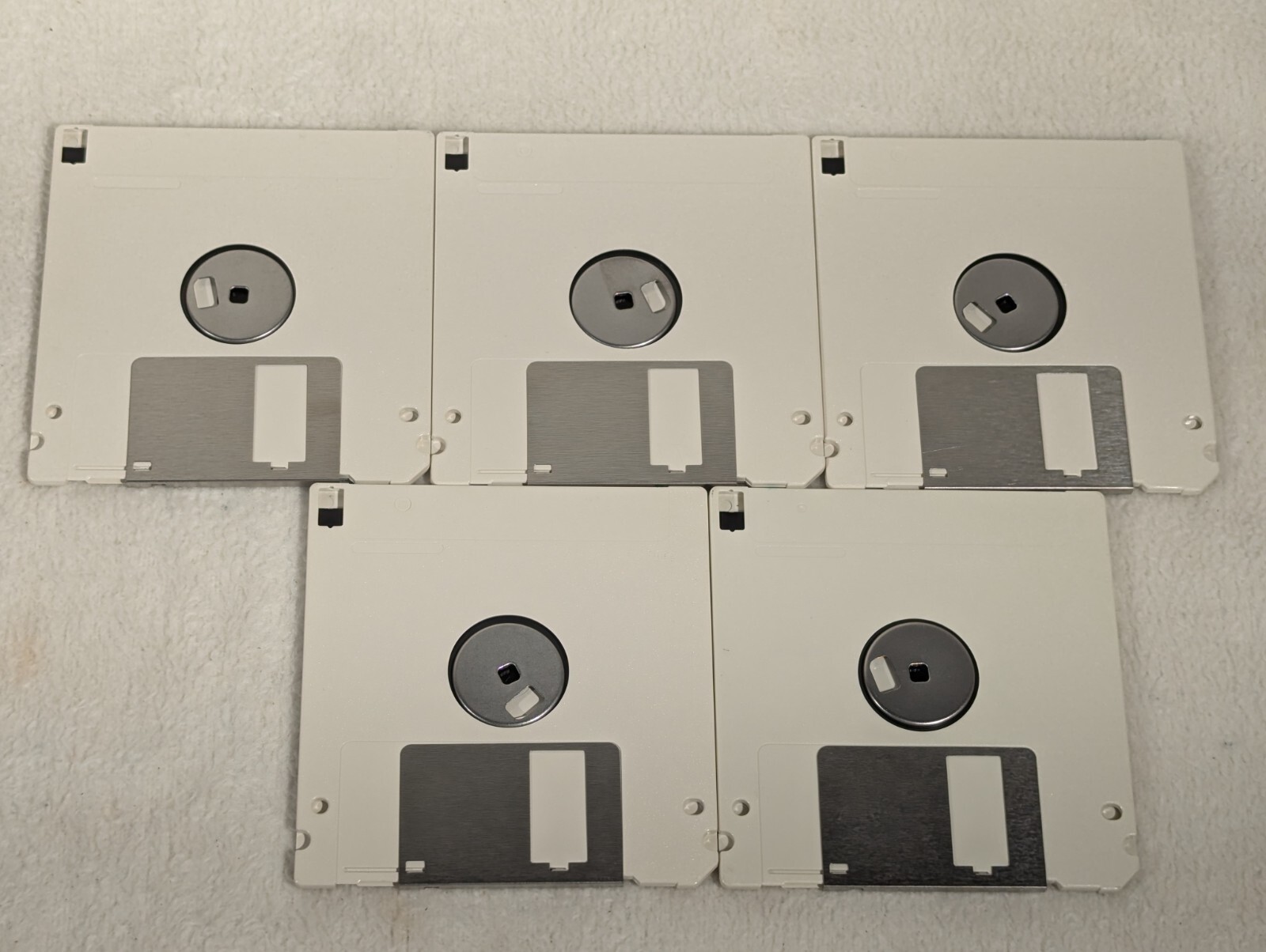 Lot of 5 Big Blue Disk IBM PC Monthly 3.5″ Floppy Disks #55 #56 #57 Sampler Best