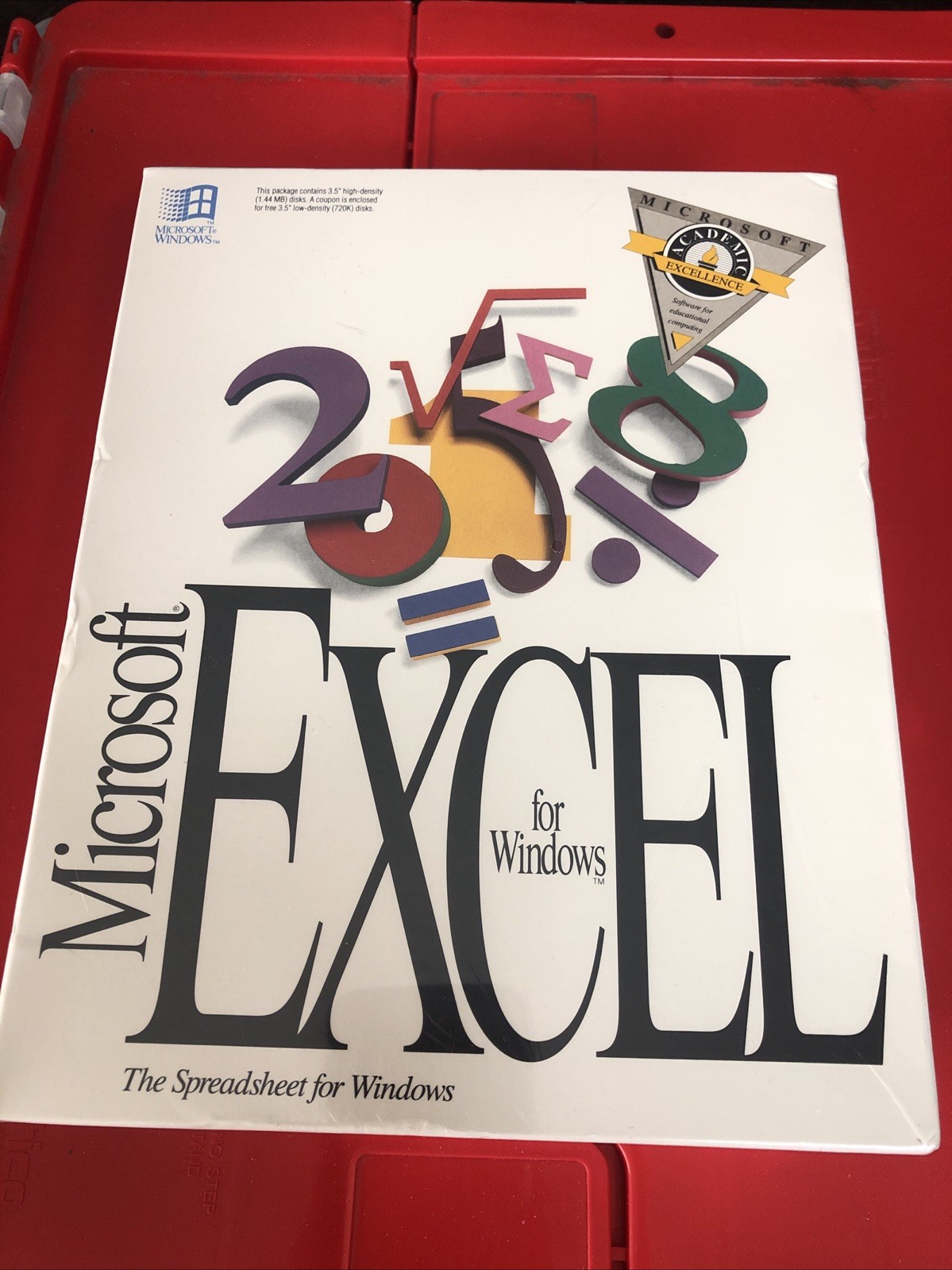 FACTORY SEALED! Microsoft Excel 4.0 for Windows Box Set! PROMO SAMPLE 1992! NEW!