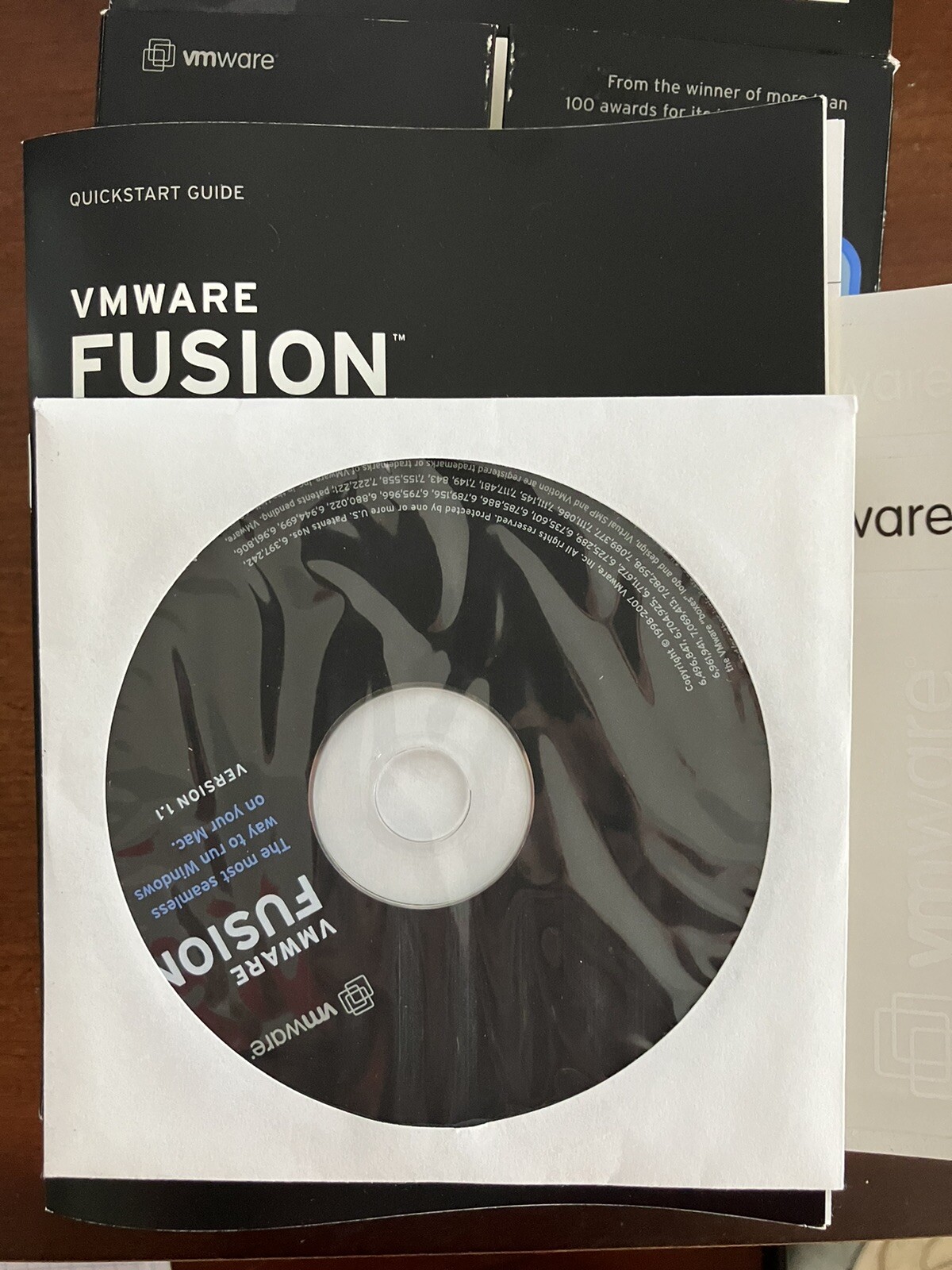 VMWare Fusion 1.1 for Mac OS 10.4.9 Or Later