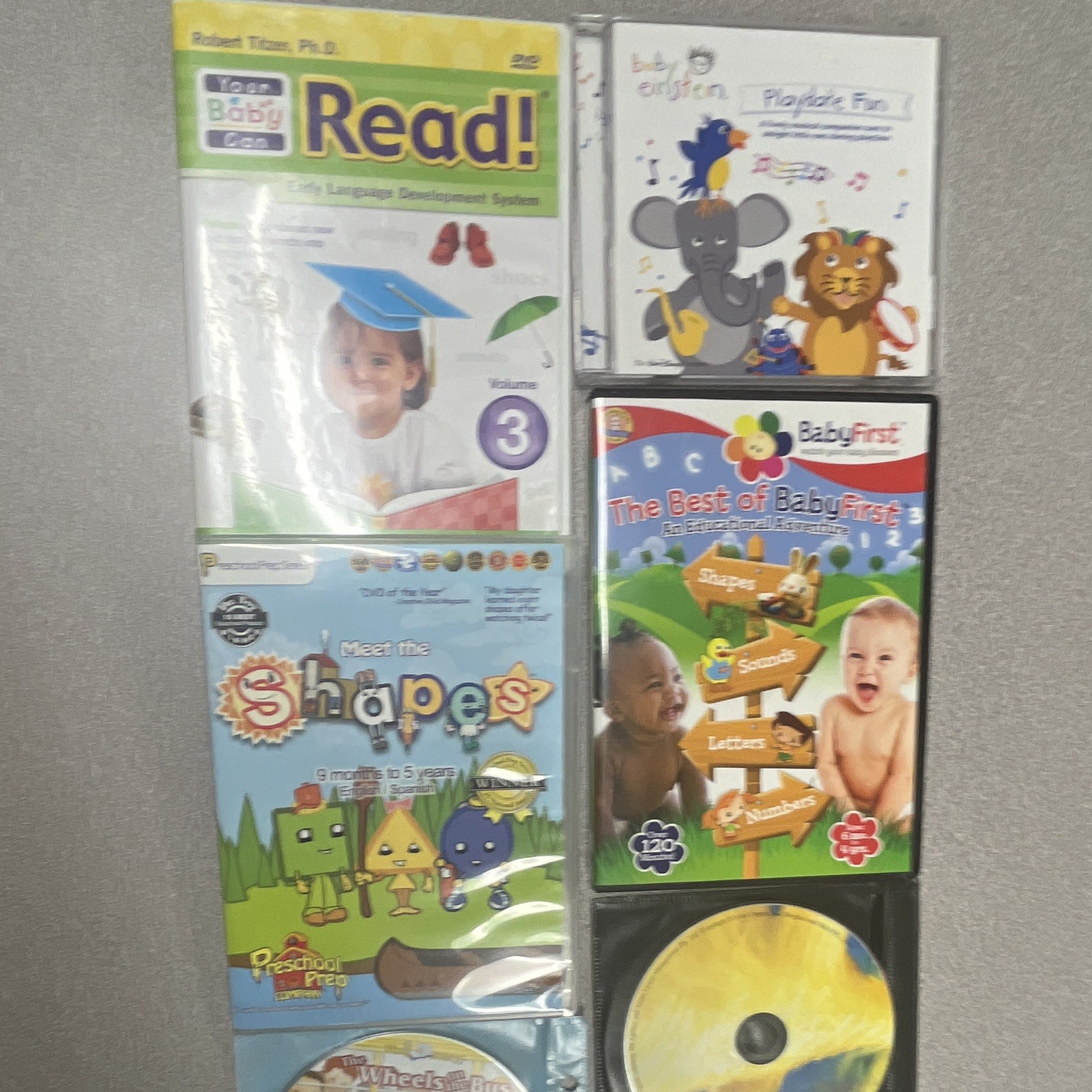 Children’s Early Learning Educational CD Lot – Kids Learning & Preschool Skills