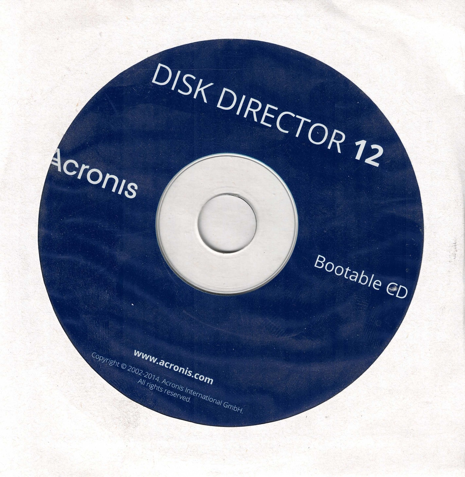 Acronis Disk Director 12 | Bootable CD & Product Key | New Old Stock
