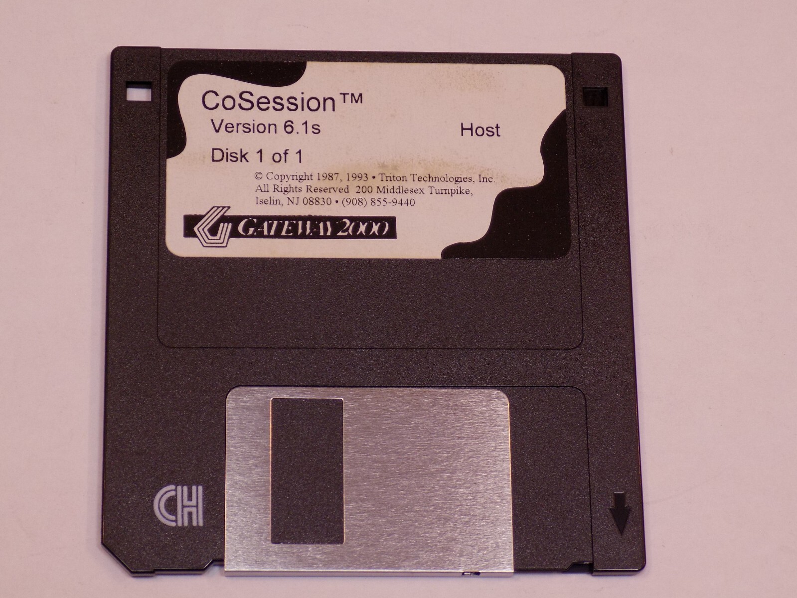 CoSession 6.1 Host Gateway 2000 Vintage 3.5 Disk Windows PC MS Computer Program