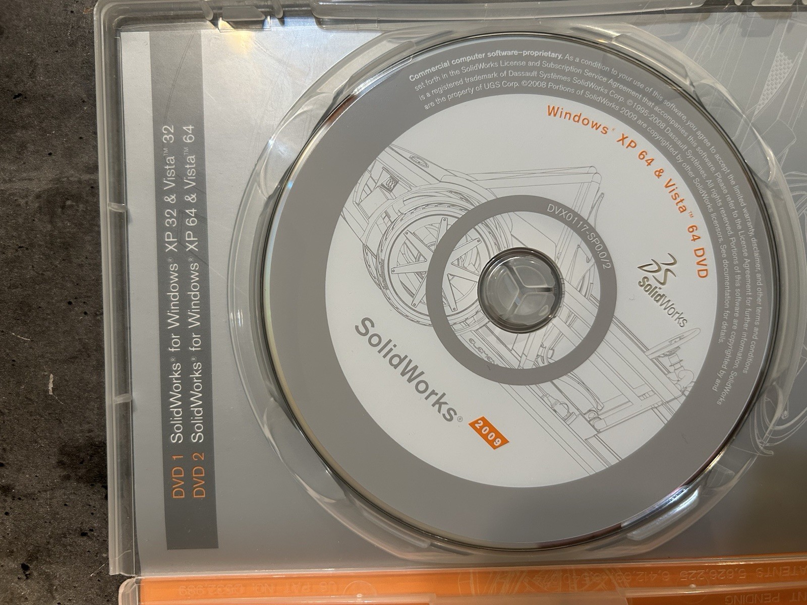 SOLIDWORKS 2009 x 2 Discs – No Serial Numbers