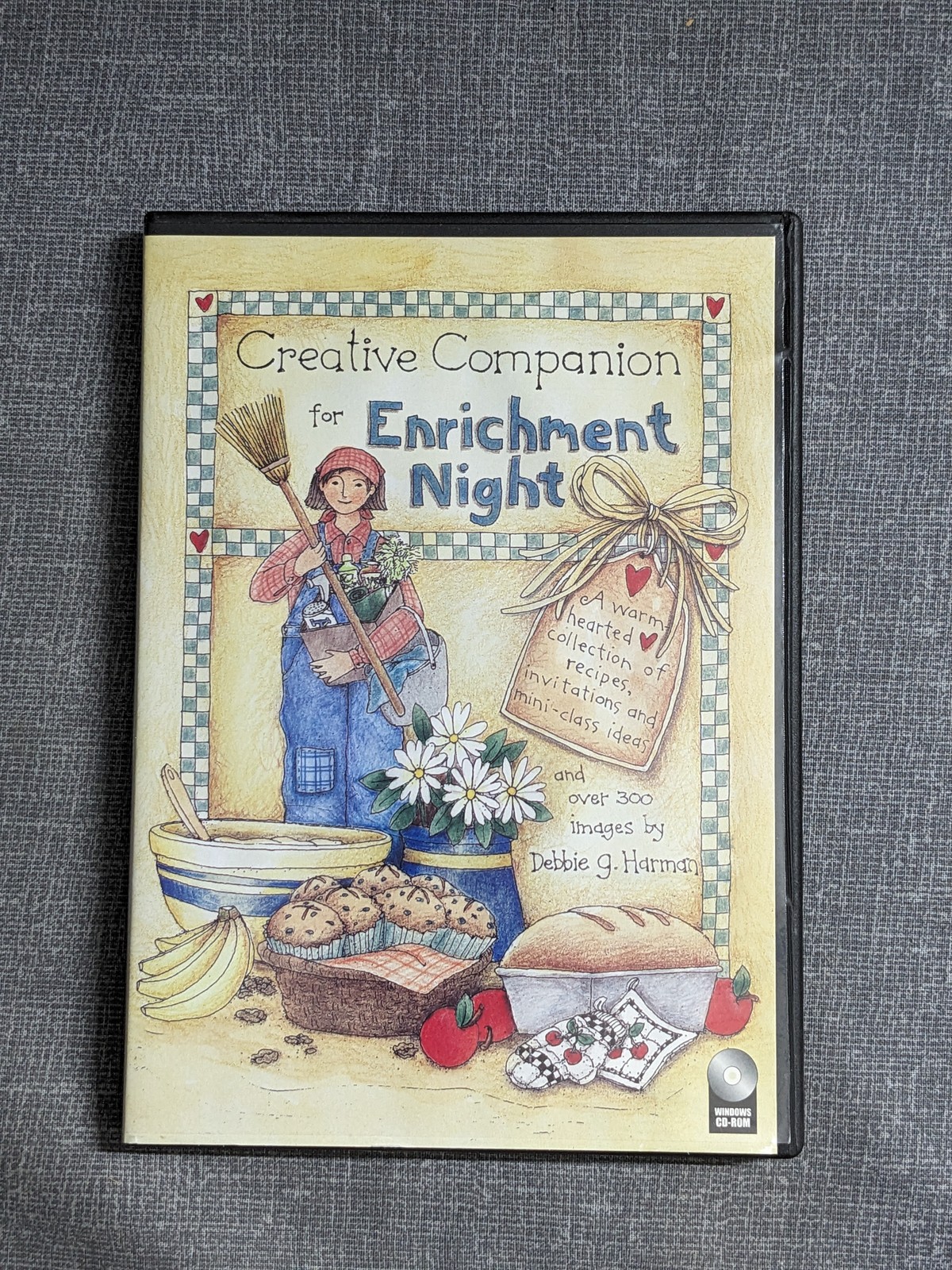 Creative Companion for Enrichment Night Windows CD-ROM Software Crafts Recipes