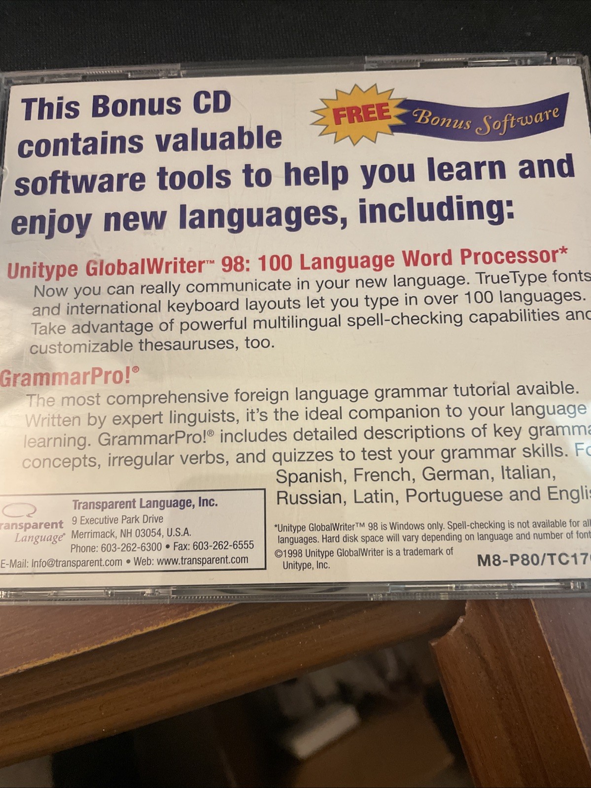 Learn Latin Now – Version 8 Master Program CD-ROM Plus Bonus CD
