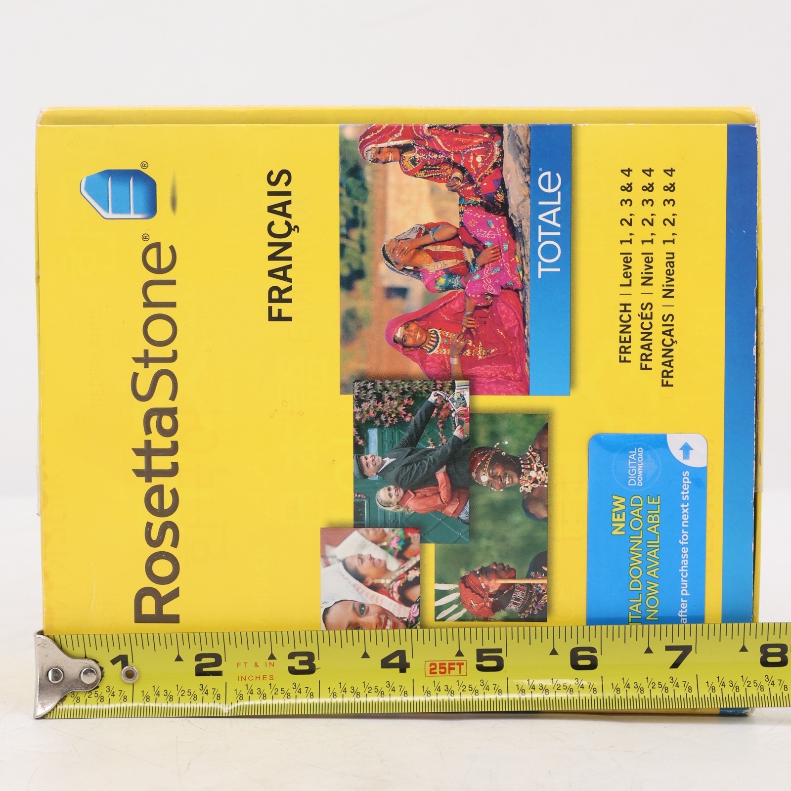 Rosetta Stone French Levels 1 2 3 & 4 TOTALe Version 4 Windows Mac 9781617165696