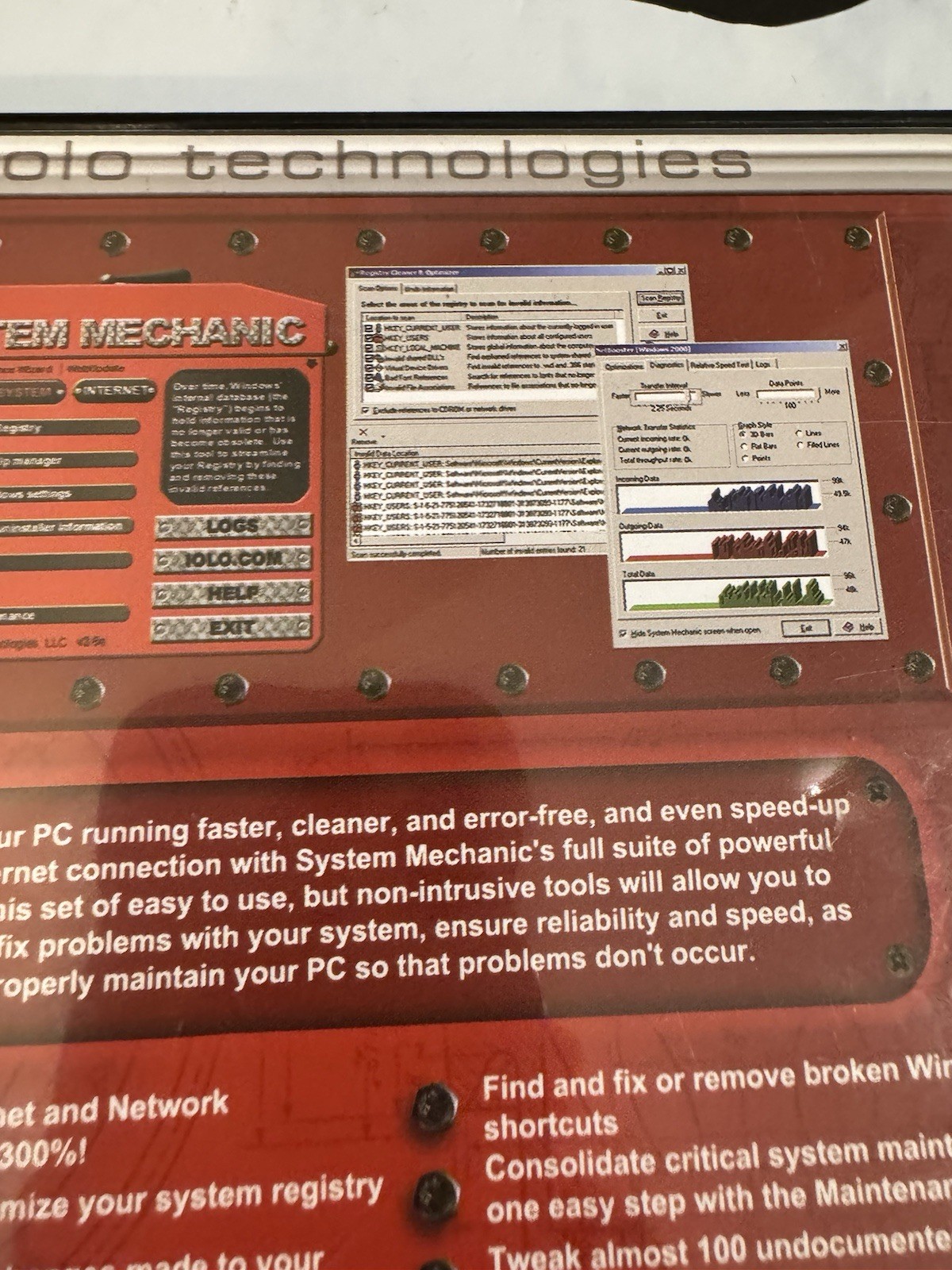 Iolo Technologies System Mechanic Full Service For Your PC Microsoft Windows XP