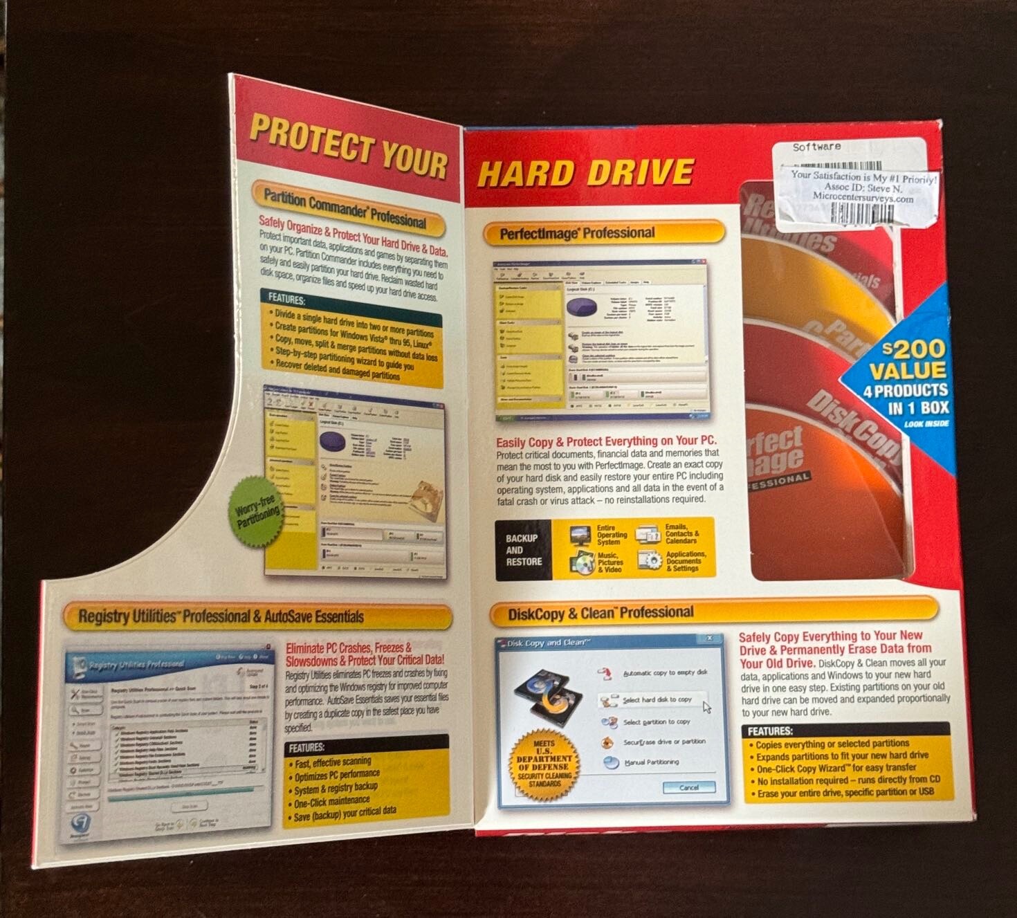 Brand New Avanquest Disk Utilities Professional – 3 USER License, Model 1600