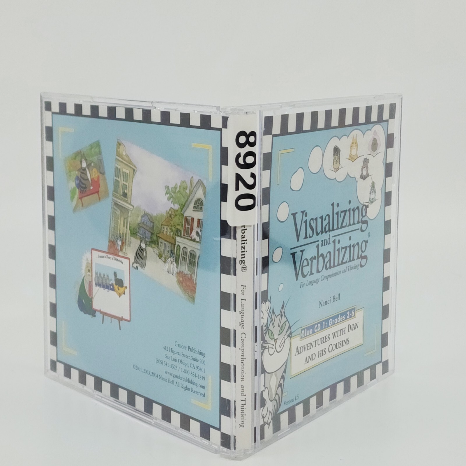 Visualizing And Verbalizing Blue CD-ROM Grades 3-6 Windows Mac 2-Disc Nanci Bell