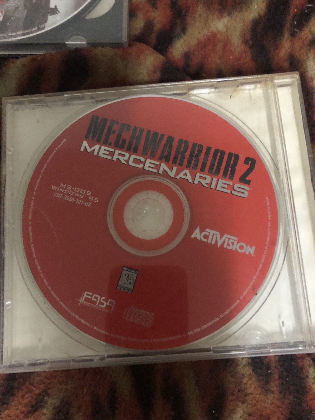 Battle Drone Mechwarrior 2 Mercenaries Heavy Gear 1990s Mech Game Lot Vintage