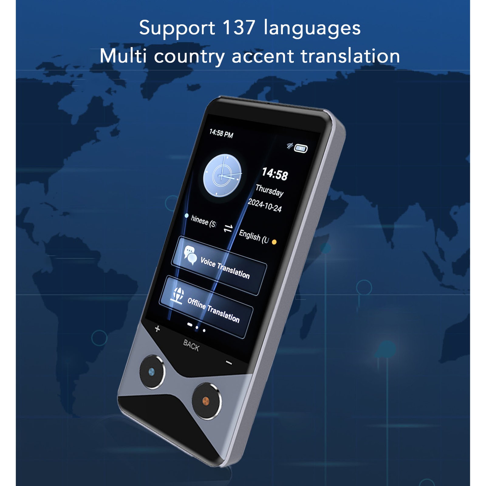 AI Language Translator For ChatGPT 137 Languages 1GB RAM 16GB ROM 5MP Photo FNGA