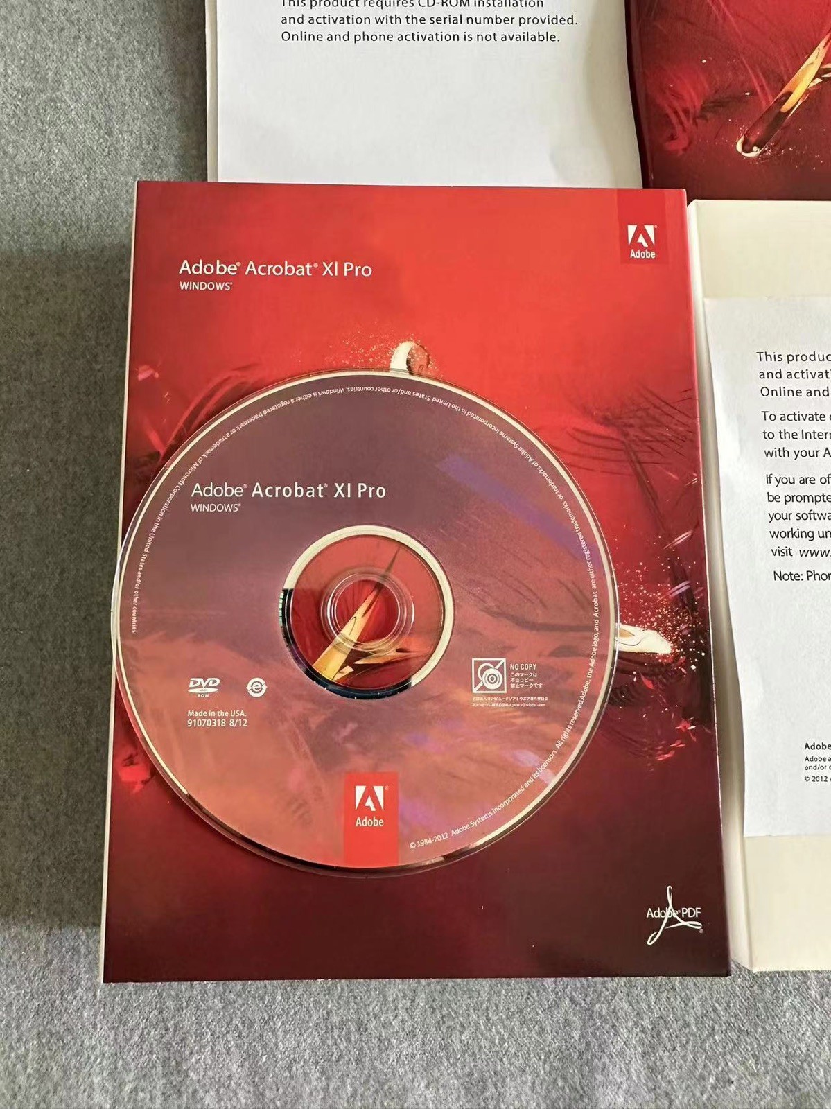 Adobe Acrobat XI Pro Full Version For 2PCs Permanent Version for Windows DVD New