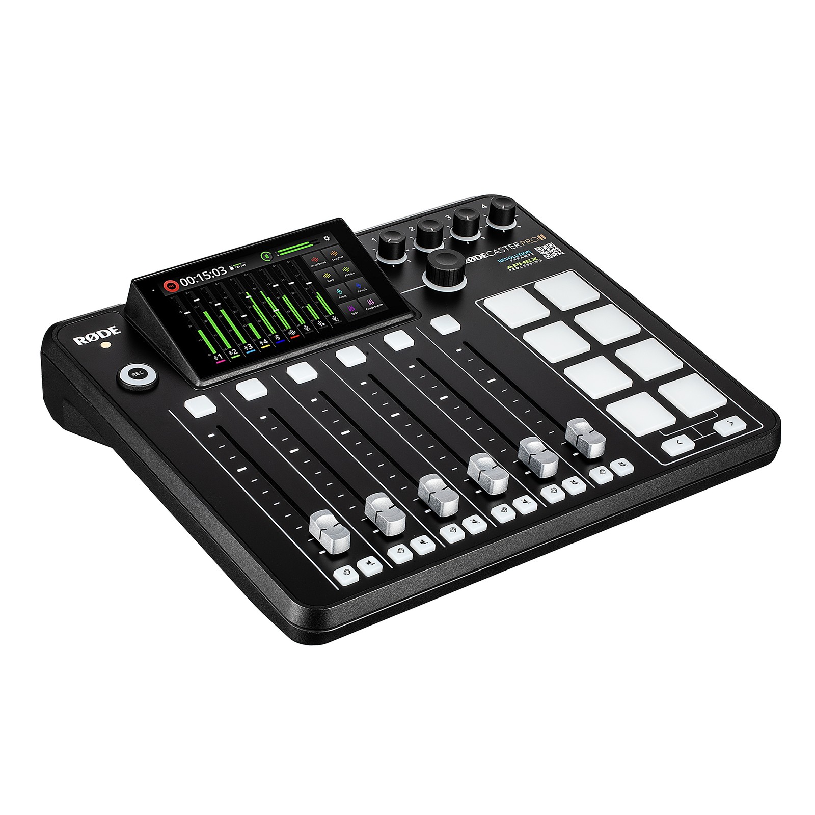 RØDE RØDECaster Pro II All-in-One Production Solution for Podcasting, Streaming,