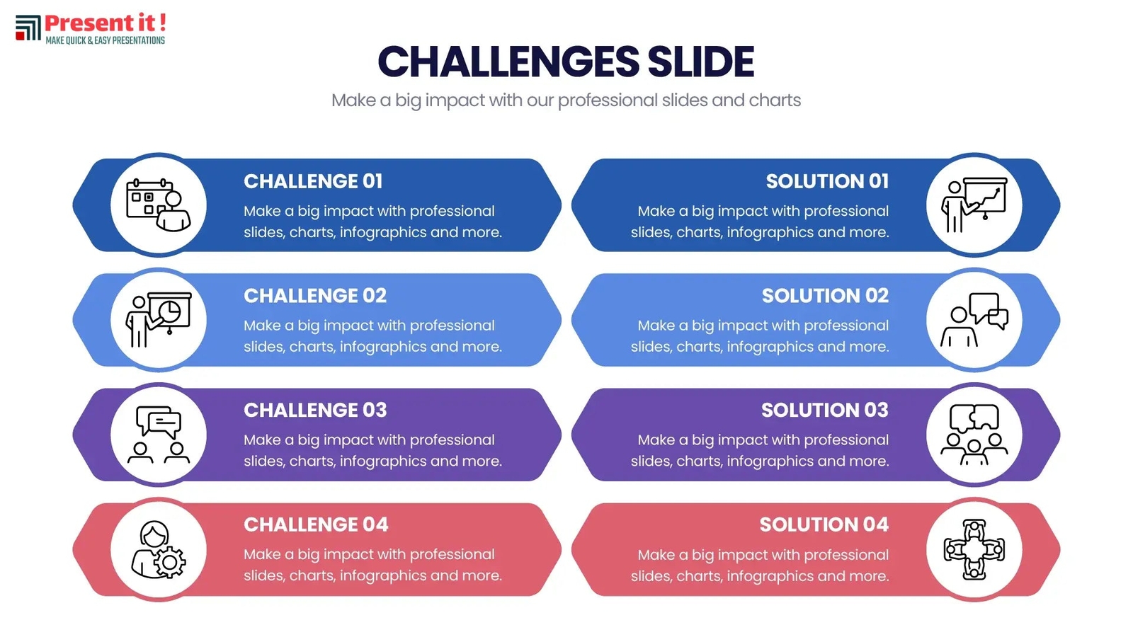 Challenges Infographic Slides & Template
