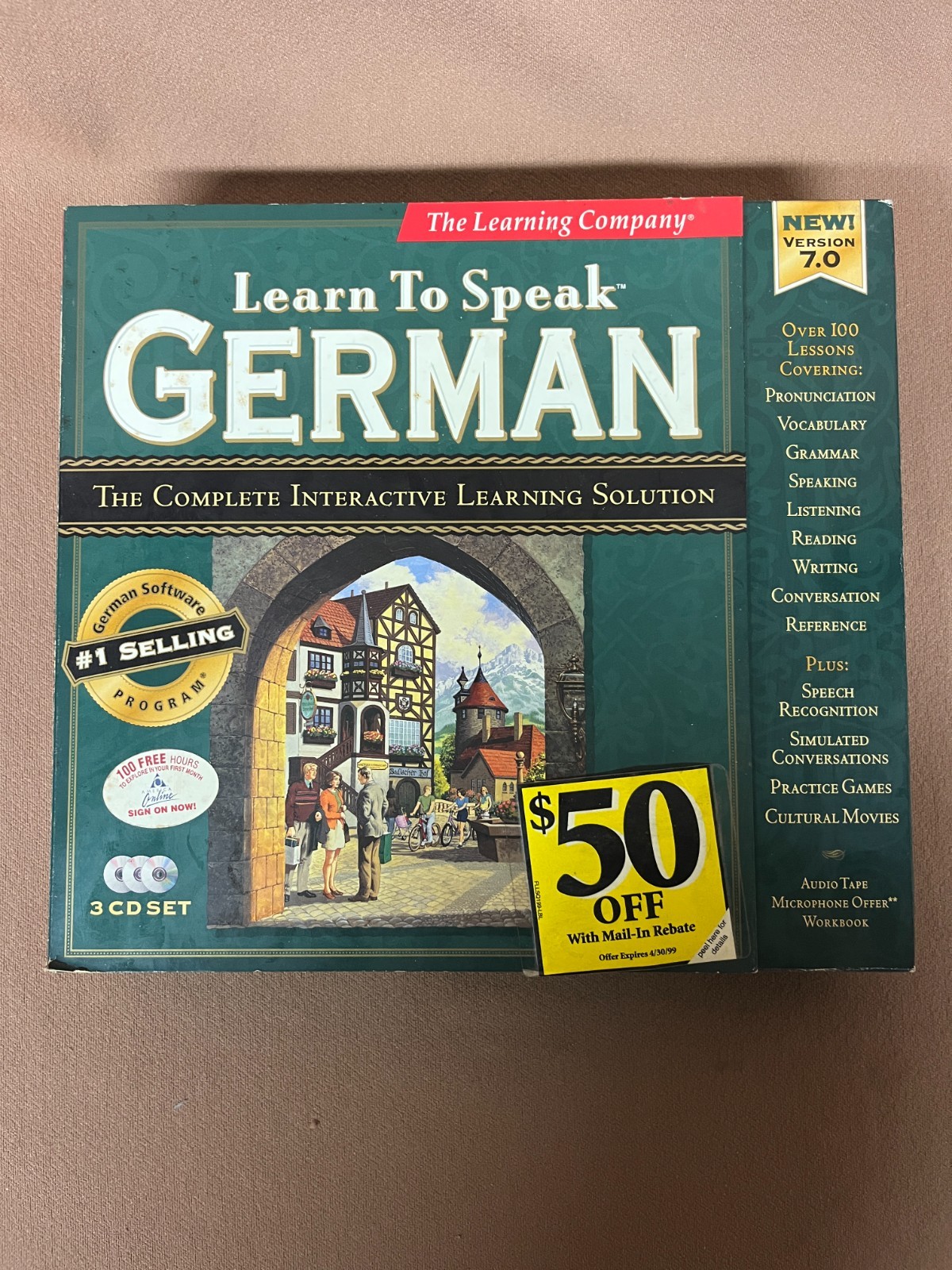 Learn to Speak German Complete Interactive Course – New Factory Sealed